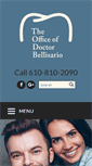 Mobile Screenshot of drbellisario.com